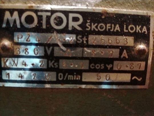 Elektromotor 4,2 kw 1420 0/min