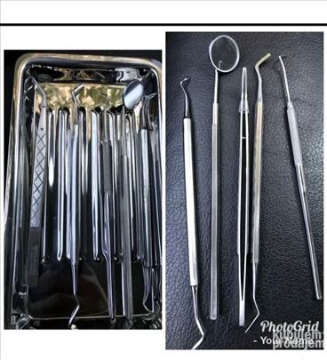 Komplet stomatološki pregled 10 setova     