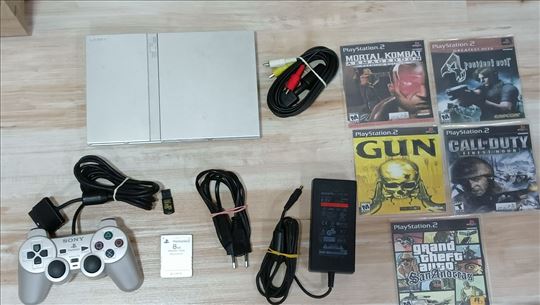 SONY Playstation 2 slim - SOFTMODOVANA KONZOLA