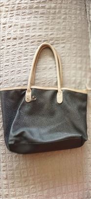 Carpisa crno - krem torba