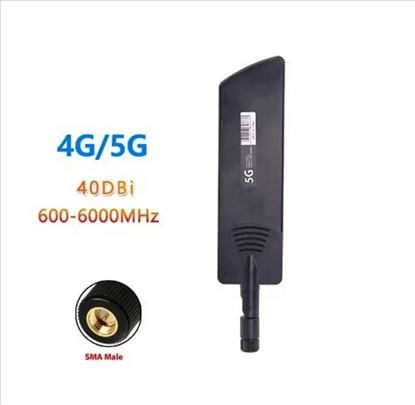 5G/3G/4G/GSM Antena 40dbi SMA Male za WiFi Ruter 