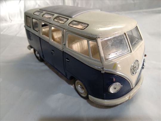 Kinsmart Kombi VW T1, razmera 1:32,gume nisu origi