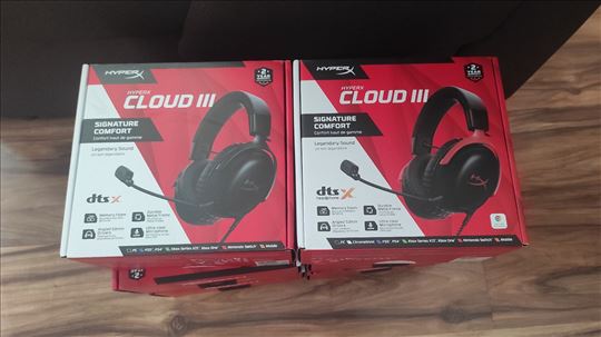 HyperX Cloud III cloud 3 Gaming slušalice