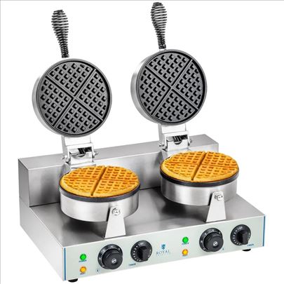 Royal Catering dupli aparat za waffle vafle 2600w