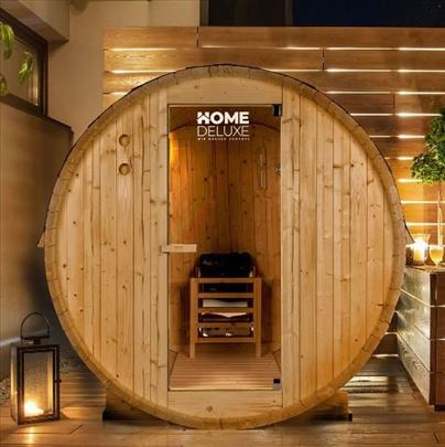 Tradicionalna spoljna sauna Lahti - XL