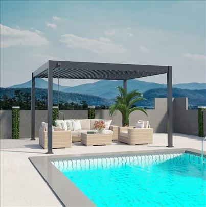 Bioklimatska pergola Antares  3, 6 x 4 x 2, 55m