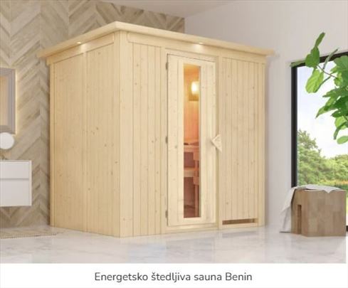Energetsko štedljiva sauna Benin 