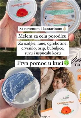 Porodična krema sa nevenom i kantarionom