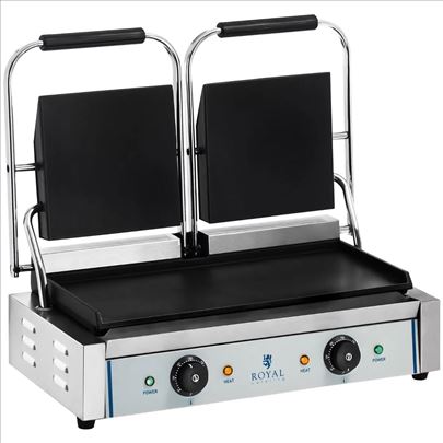 Royal Catering kontaktni elektricni grill 3600w