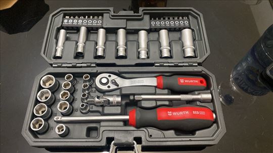 Set gedora 1/4 sa bitovima - WURTH
