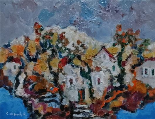 Slobodan Soknić Kuće sa maslinama