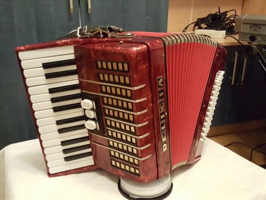 DELICIJA  HARMONIKA 60 BASOVA JUNIOR IV, 3 registr