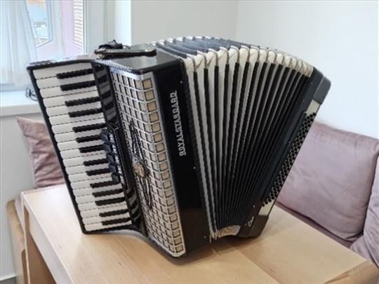 Harmonika ROYAL STANDARD 80 basova 5+3 registra, K