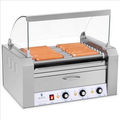 Royal Catering Aparat Grill za Hot dog 2200W 