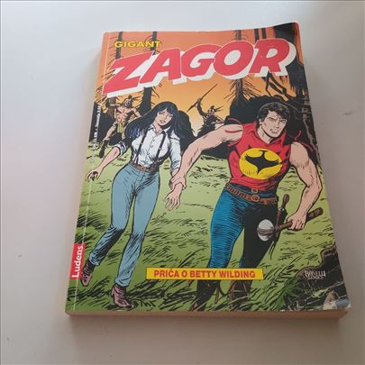 Zagor Gigant 6 Priča o Betty Wilding Ludens 2014 