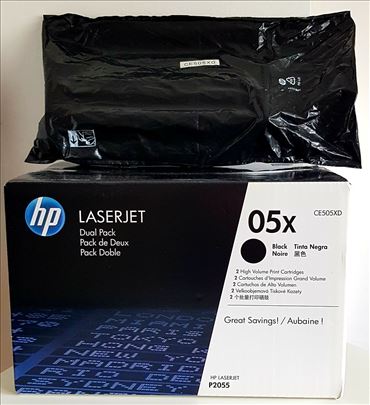 HP Laser jet 05X CE505XD 3 tonera 