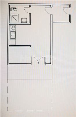 Zlatibor, Stan(Apartman) 25 m2 + 2 m2 Antre 