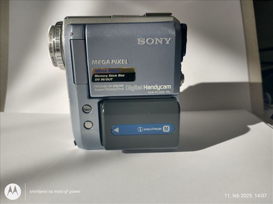 SONY DCR-PC105 miniDV kamera