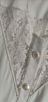 Vintage bluza sa čipkom i biserima vel. XL/XXL