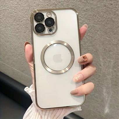 iPhone 14 pro max Zlatna maska Magsafe   