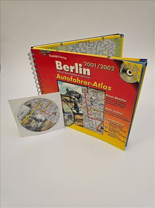 Auto atlas grada Berlina + CD