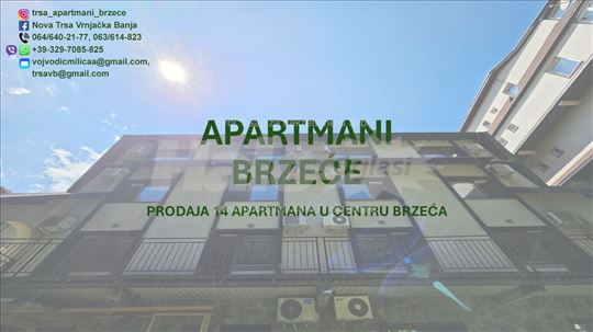 Odlična ponuda! Apartman u Brzeću kod gondole