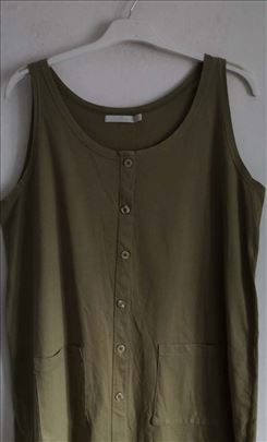 Kiska & kiska pamučna haljina na kopčanje vel.XXL