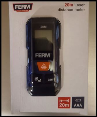 Laserki metar -distancer Ferm (Novo)
