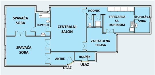 Stan za prodaju, Cvetni trg, 122m2, ID 2070