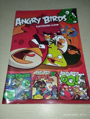 Album za sličice - Angry Birds (Ilustrovani album)