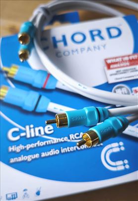 CHORD C-Line HiFi audio RCA kabl 1m