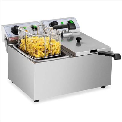 Royal Catering Elektricna friteza 2x8L 2x3200W