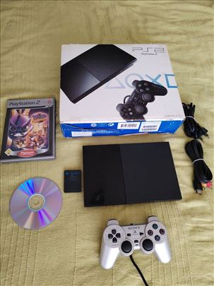 SONY Ps2 SuperSlim SCPH-90004/CipovanKomplet/Top