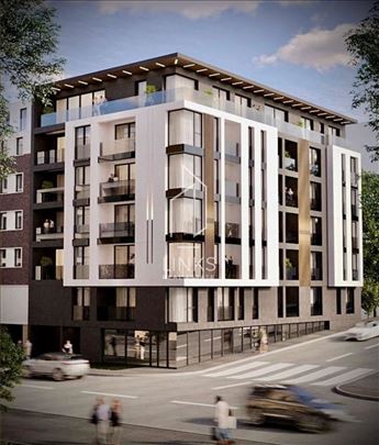 Vracar, Sumatovacka, trosoban 92 m2, novogradnja b