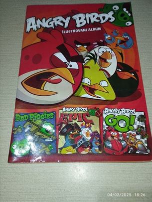 Album za sličice - Angry Birds (Ilustrovani album)