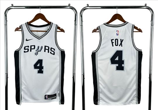 DeAaron Fox - San Antonio Spurs NBA dres