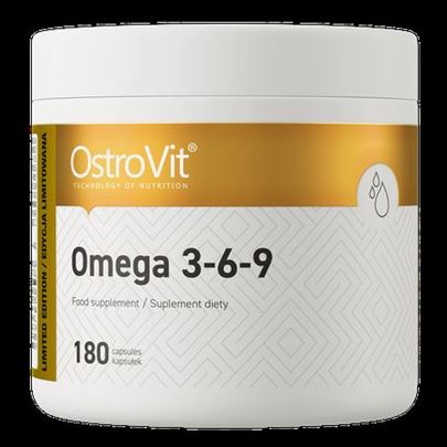 OstroVit Omega 3-6-9, 180 kapsula