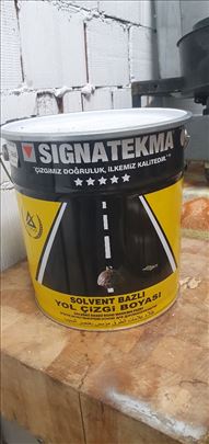 Signal.bela boja za puteve 25 kg