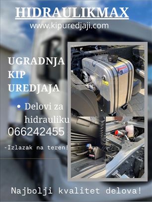 Ugradnja kip uređaja delovi za hidrauliku - teren