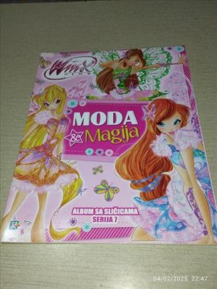 Album za slicice Winx Club moda i magija serija 7