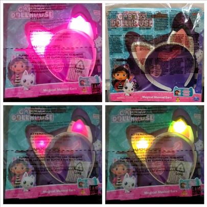 Gabbys Dollhouse muzičke uši, rajf, svetlosni efek
