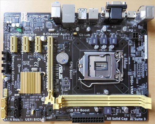 Matična DDR3 Asus H81-PLUS Garancija 12 meseci