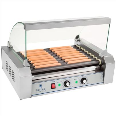 Royal Catering Aparat Grill za hot dog 1800W