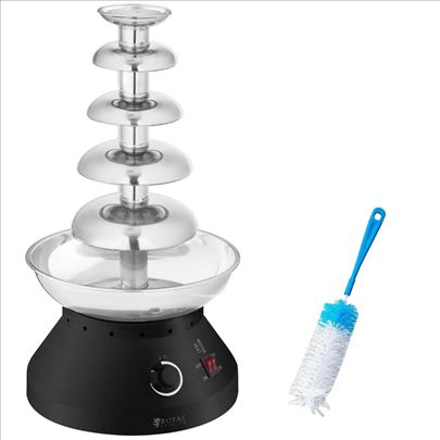 Royal Catering cokoladna fontana 5 nivoa 250w