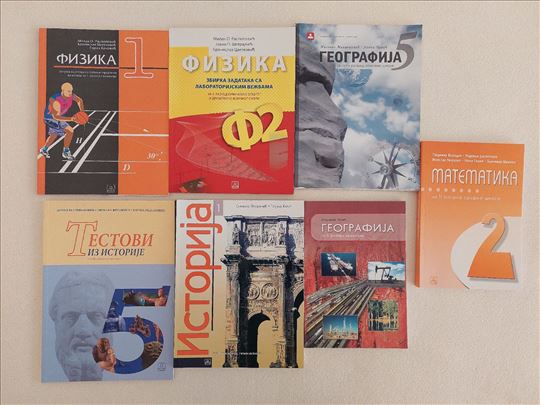 Udžbenici za 2. razred srednje skole