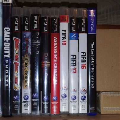 8 Playstation 3 igrica (pročitajte opis)