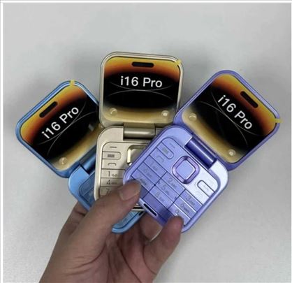 Mini mobilni telefon I16 pro flip 