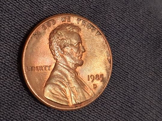 One Cent Liberty 1985
