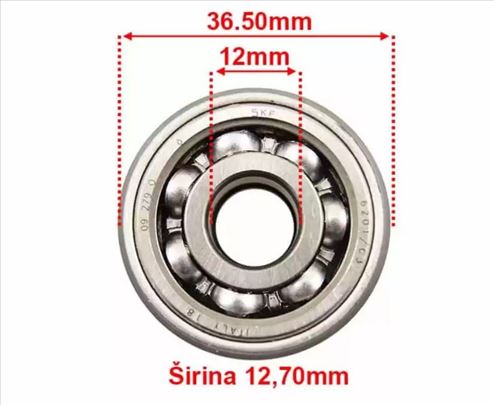 Ležaj sa semeringom Husqvarna 232 235 236 240