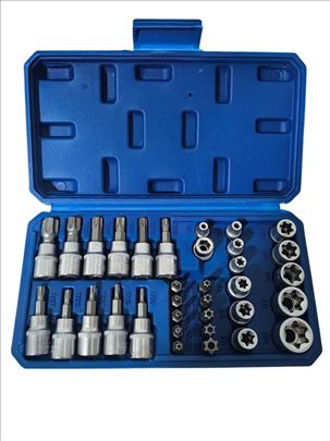 Set Toreksa muški i ženski set 34 komada 